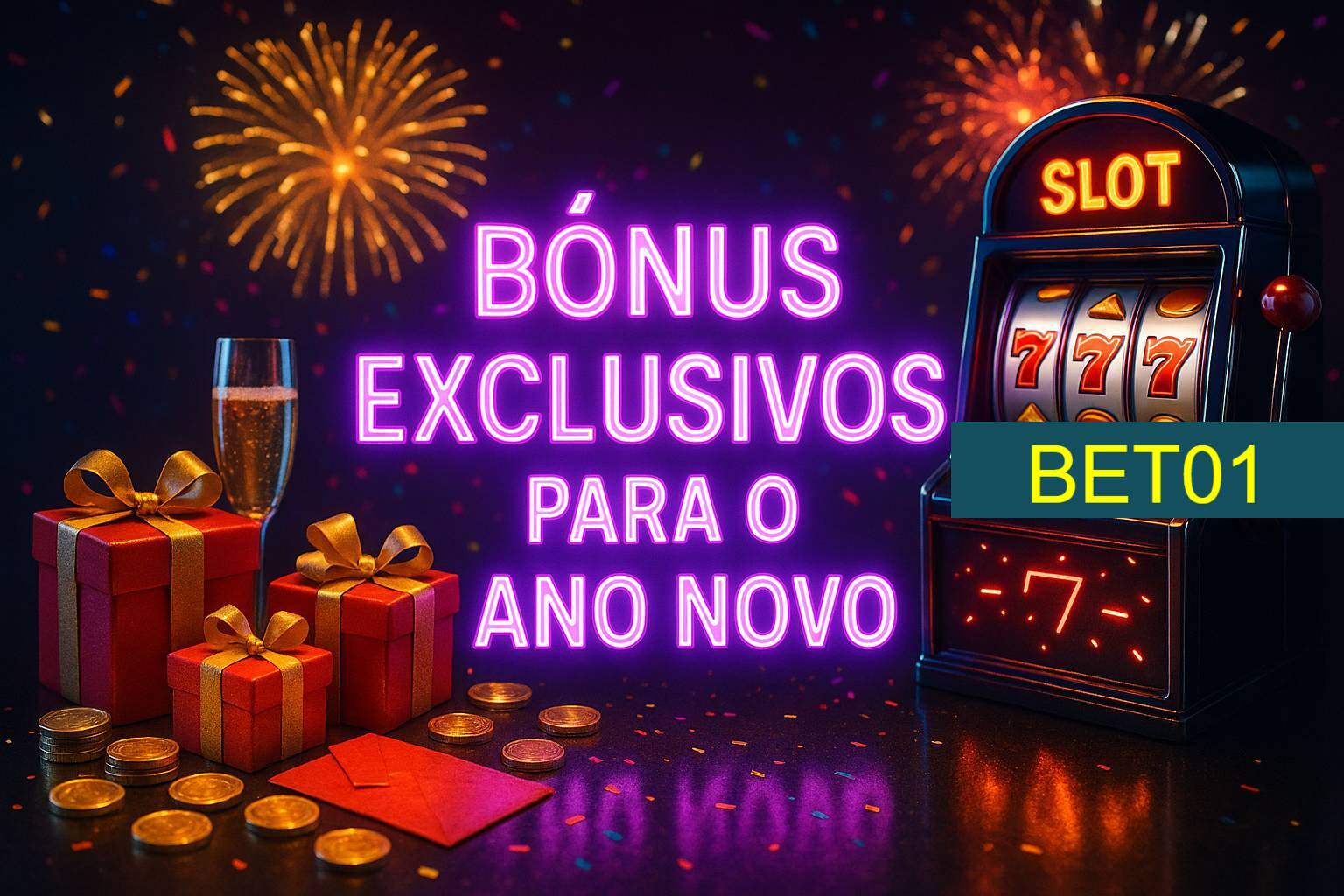 Promoções de Ano Novo no BET01
